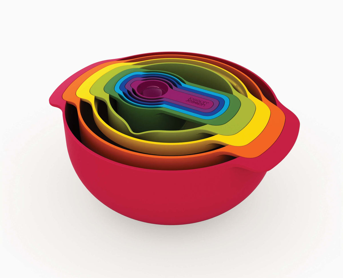 Joseph Joseph Nest™ 9 Plus Red Bowl Set