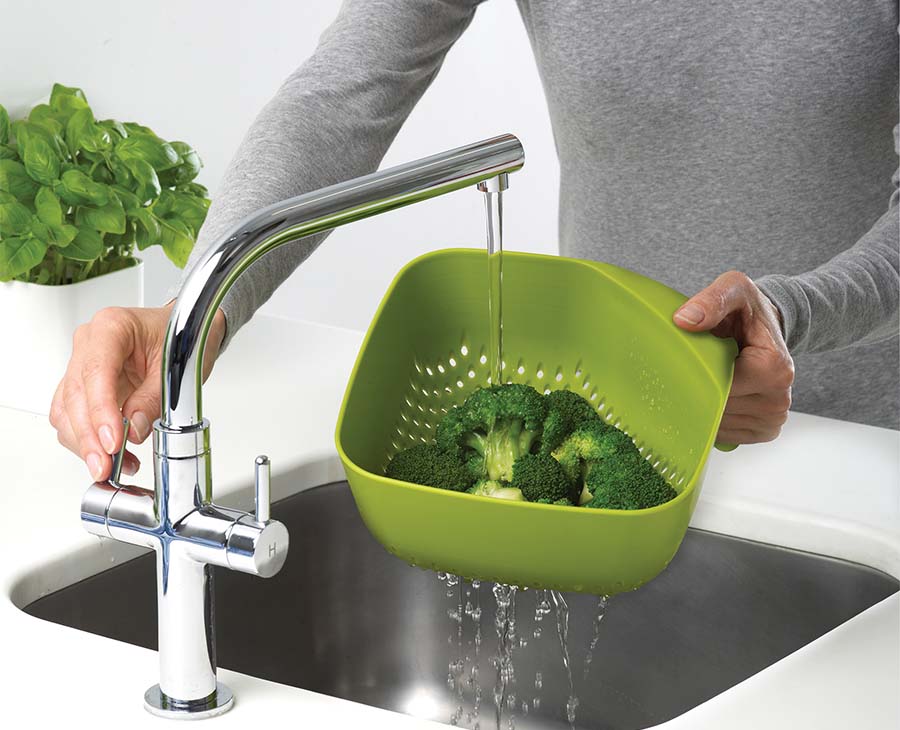 Joseph Joseph Square White Colander