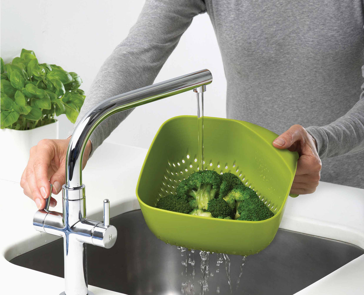 Joseph Joseph Square White Colander