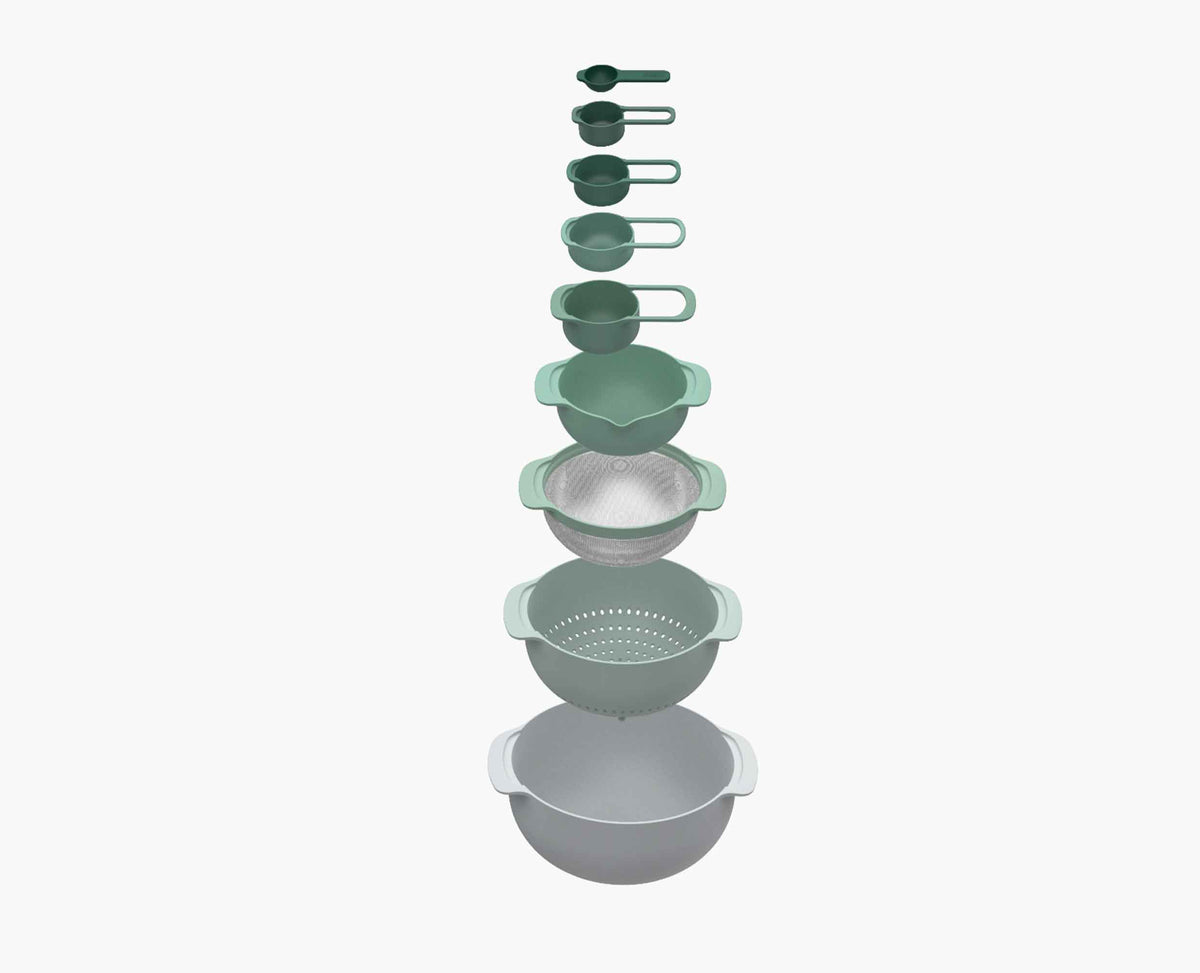 Joseph Joseph Nest™ 9 Plus Green Bowl Set - Editions