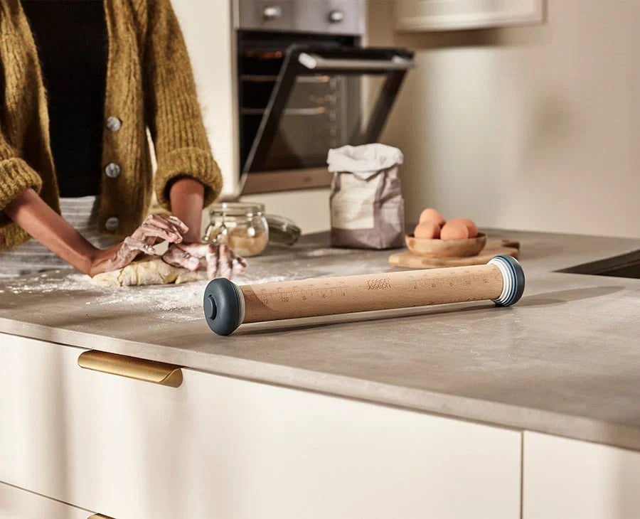 Joseph Joseph PrecisionPin™ Adjustable Blue Rolling Pin