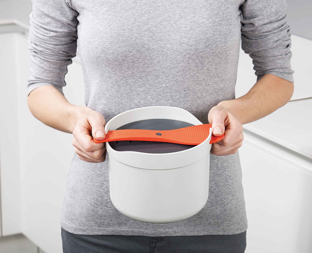 Joseph Joseph M-Cuisine™ White Microwave Rice Cooker
