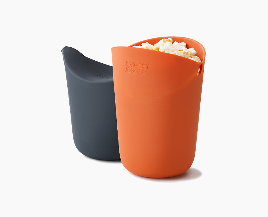Joseph Joseph M-Cuisine™ 2-piece Orange Popcorn Maker Set
