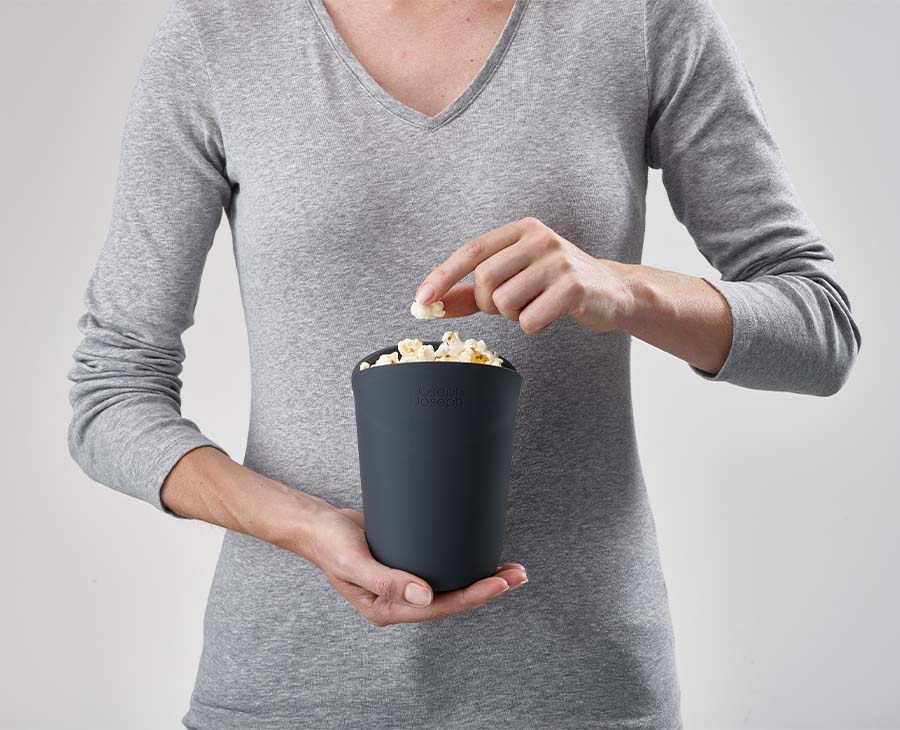 Joseph Joseph M-Cuisine™ 2-piece Orange Popcorn Maker Set