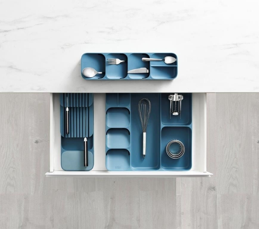 Joseph Joseph DrawerStore Cutlery Organiser Editions - Sky