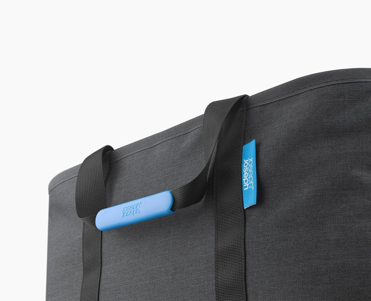 Joseph Joseph 2-piece Black Tota 90L & Hold-All™ 35L Laundry Basket Set