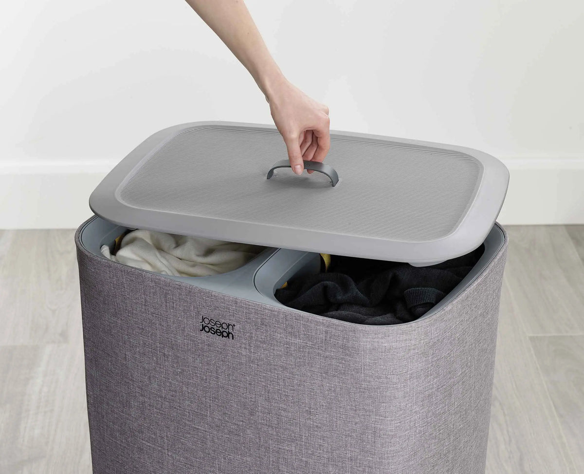 Joseph Joseph Tota 90L Grey Laundry Separation Basket