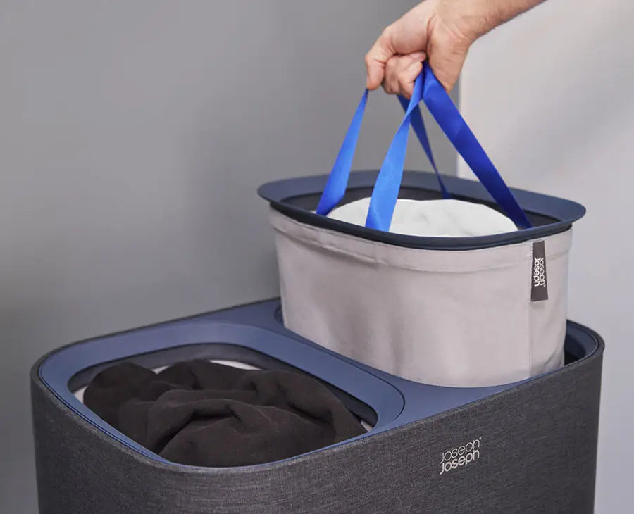 Joseph Joseph Tota 90L Black Laundry Separation Basket