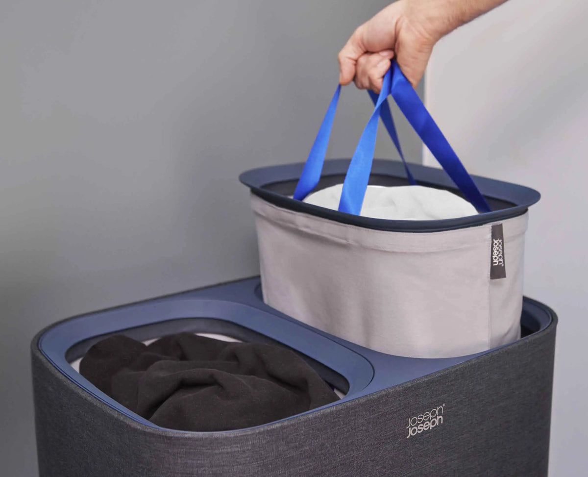 Joseph Joseph Tota 90L Black Laundry Separation Basket