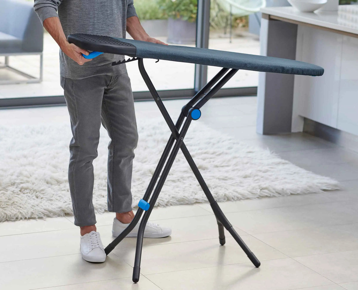 Joseph Joseph Glide Plus 130cm Blue Easy-store Ironing Board With Advanced Cover