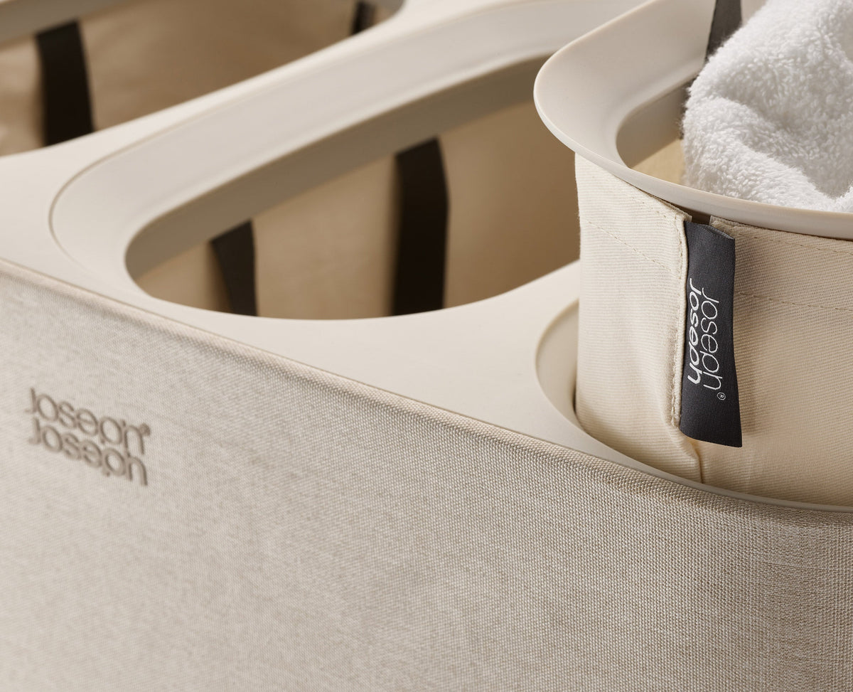 Joseph Joseph 2-piece Laundry Basket & Clothes Drying Rack Set