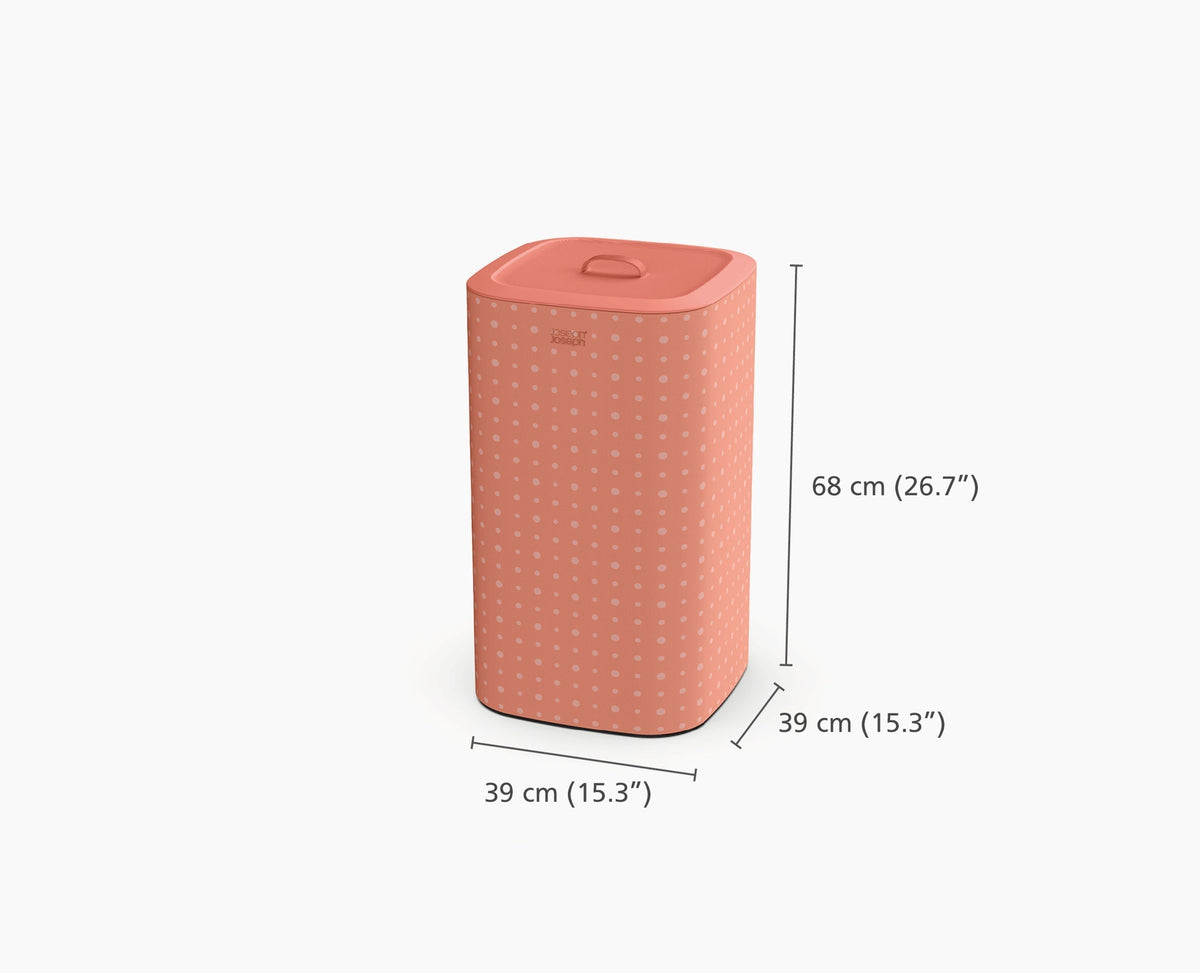 Joseph Joseph Tota Pop 60L Coral Laundry Separation Basket