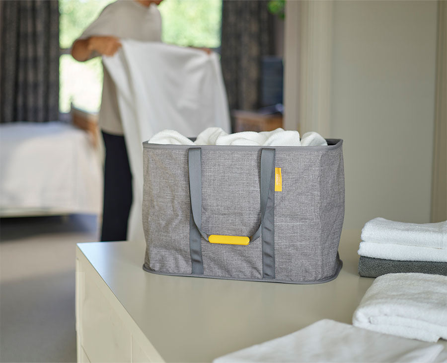 Joseph Joseph Hold-All™ Max Gray Collapsible 55L Laundry Basket