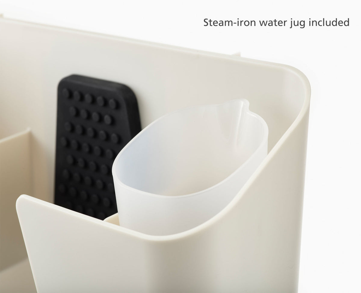 Joseph Joseph IronHub™ Wall-mounted Ecru Iron Storage Caddy