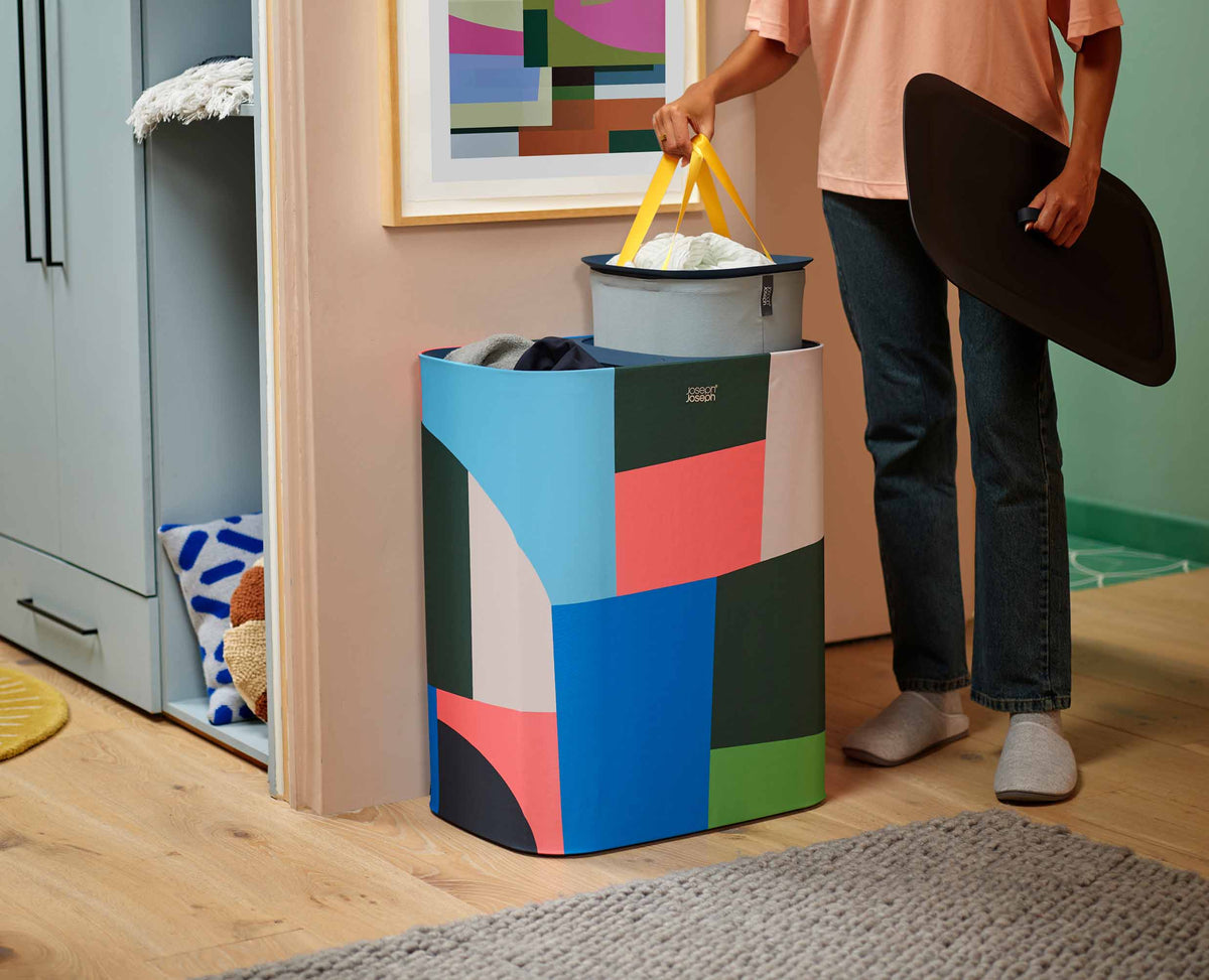 Joseph Joseph Tota 90L Laundry Separation Basket X Jonathan Lawes