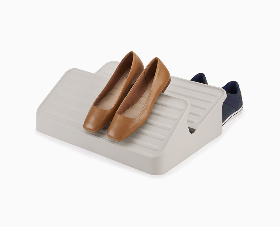 Joseph Joseph Shoe-In™ Large Space-saving Ecru Shoe Rack