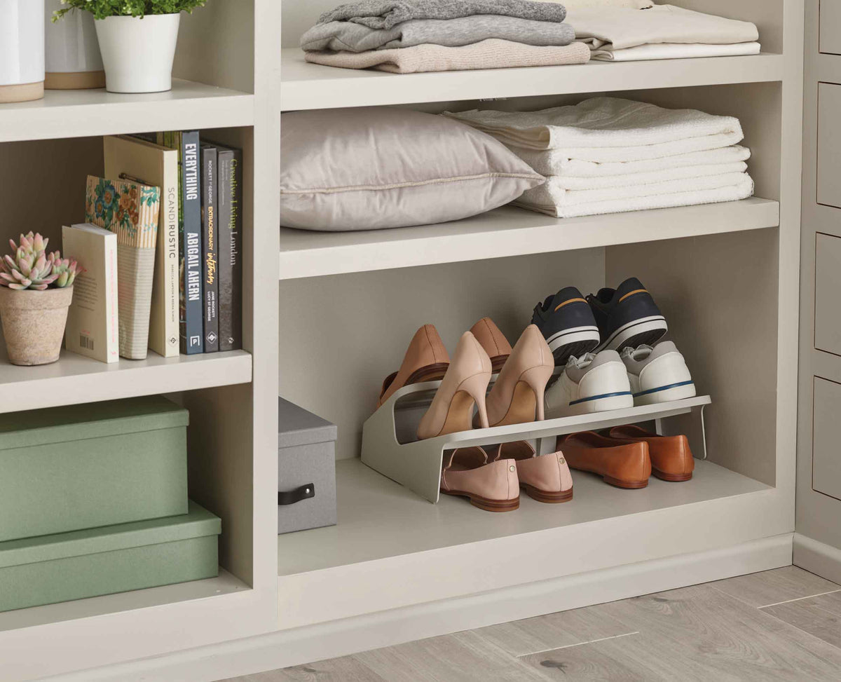 Joseph Joseph Shoe-In™ Large Space-saving Ecru Shoe Rack