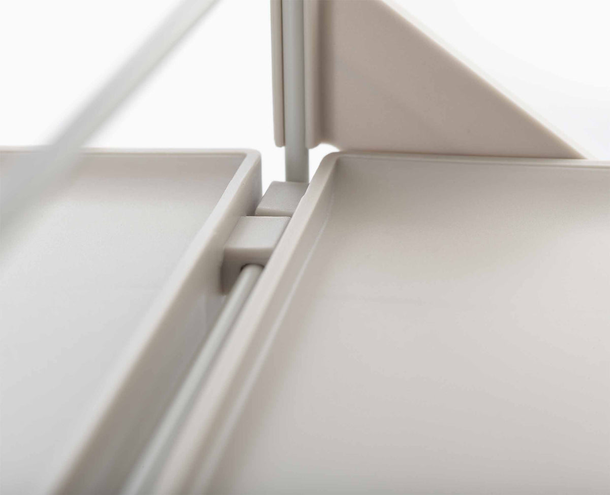 Joseph Joseph Level™ Plus Large Adjustable Ecru Shoe Rack