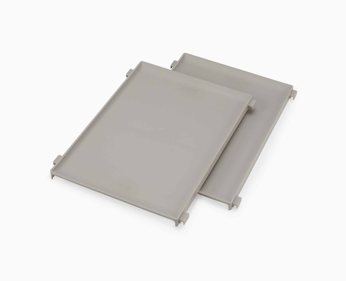 Joseph Joseph Level™ Pack Of 2 Ecru Adjustable Shelves