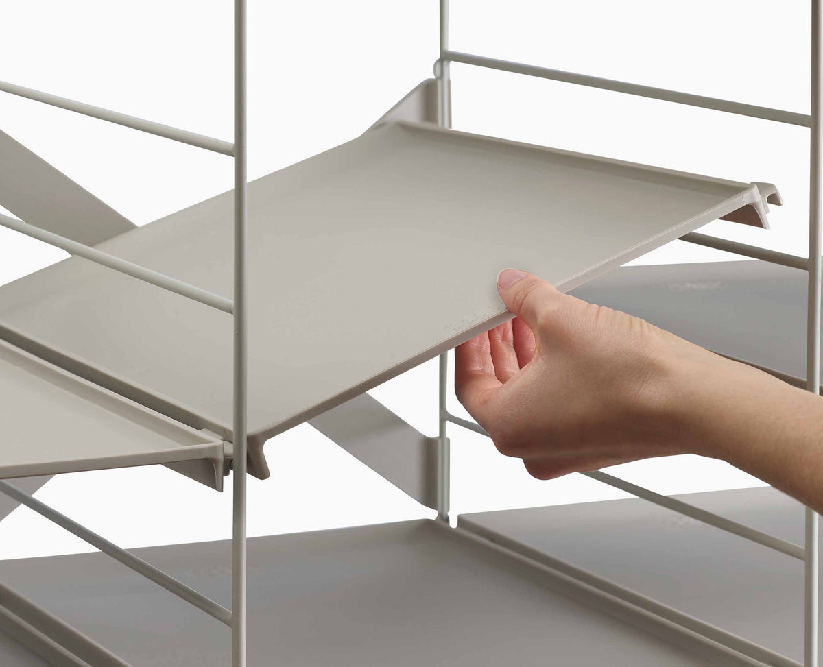 Joseph Joseph Level™ Pack Of 2 Ecru Adjustable Shelves