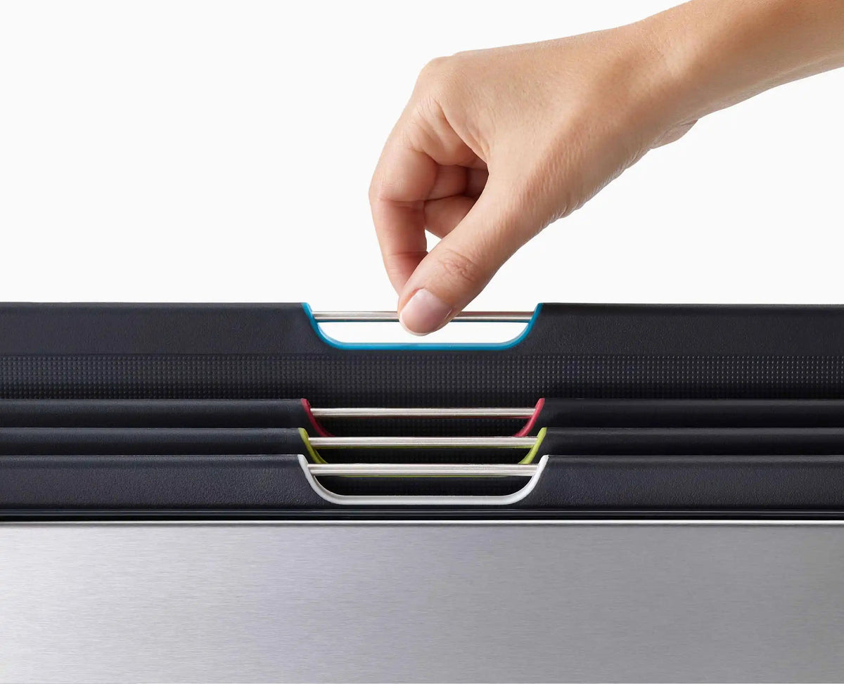 Joseph Joseph Folio™ Steel 4-piece Stainless-steel Chopping Board Set