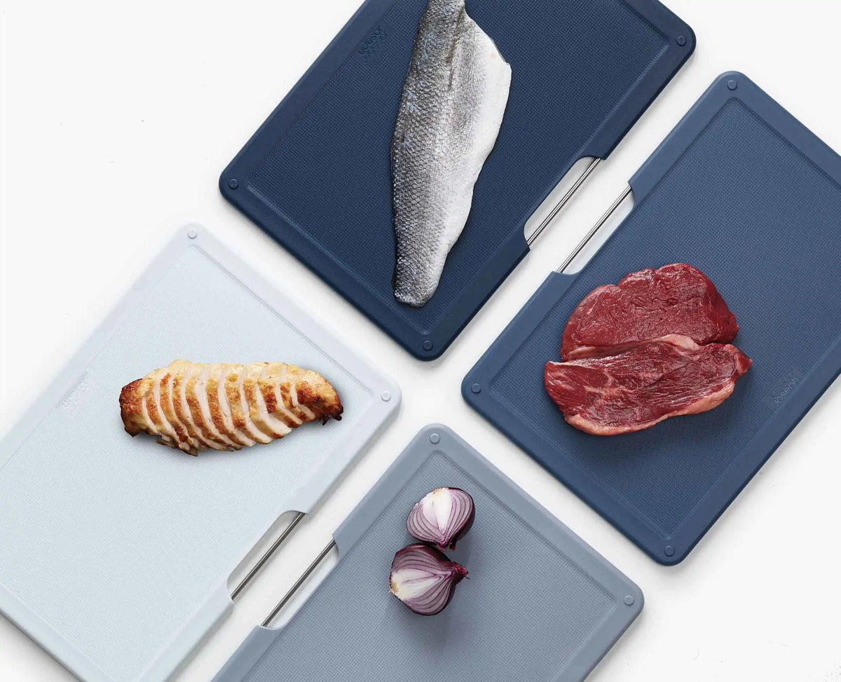 Joseph Joseph Folio™ 4-piece Grey Chopping Board Set Regular