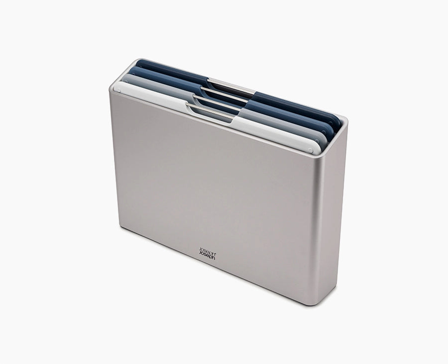 Joseph Joseph Folio™ 4-piece Blue Chopping Board Set - Editions