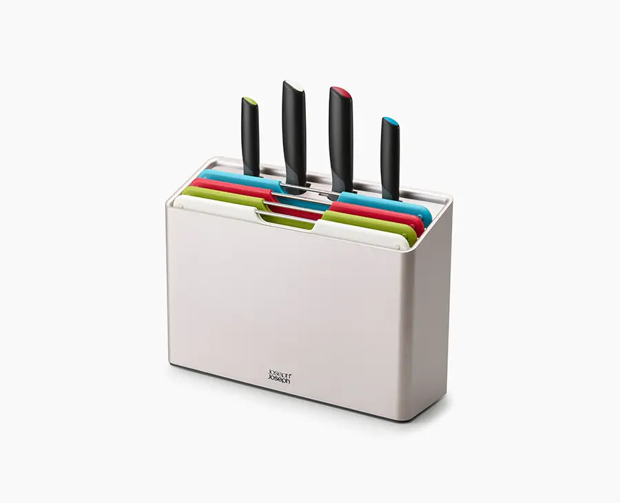 Joseph Joseph Folio™ Plus 8-piece Multicolour Knife & Chopping Board Set