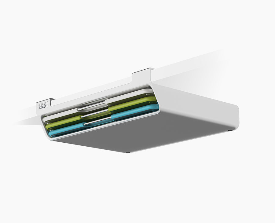 Joseph Joseph Folio™ Slim 3-piece Under-shelf Multicolour Chopping Board Set