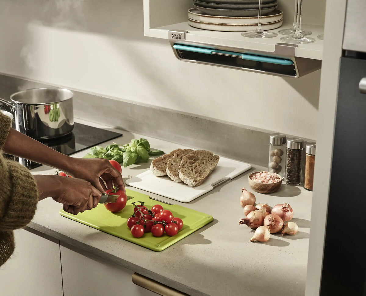 Joseph Joseph Folio™ Slim 3-piece Under-shelf Multicolour Chopping Board Set