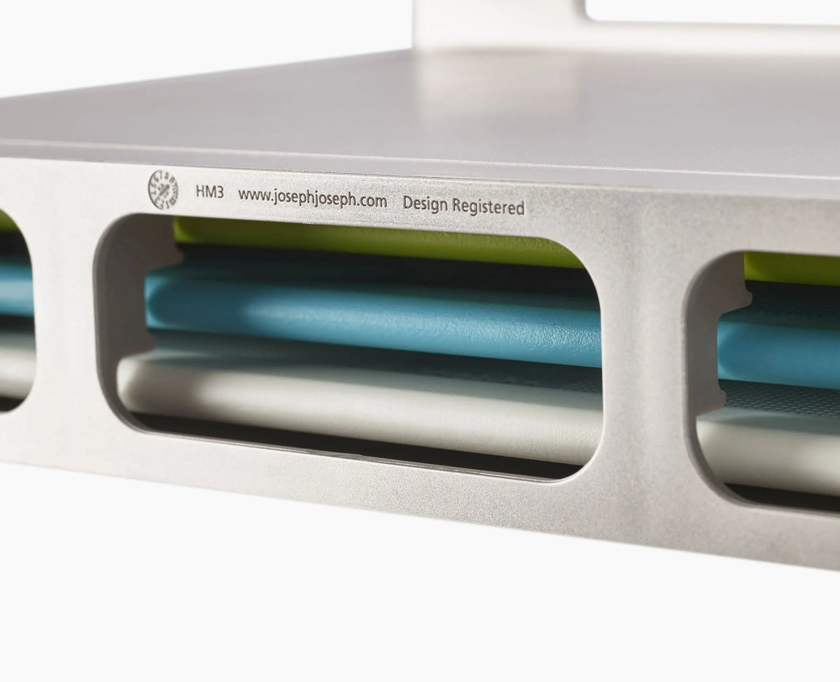 Joseph Joseph Folio™ Slim 3-piece Under-shelf Multicolour Chopping Board Set