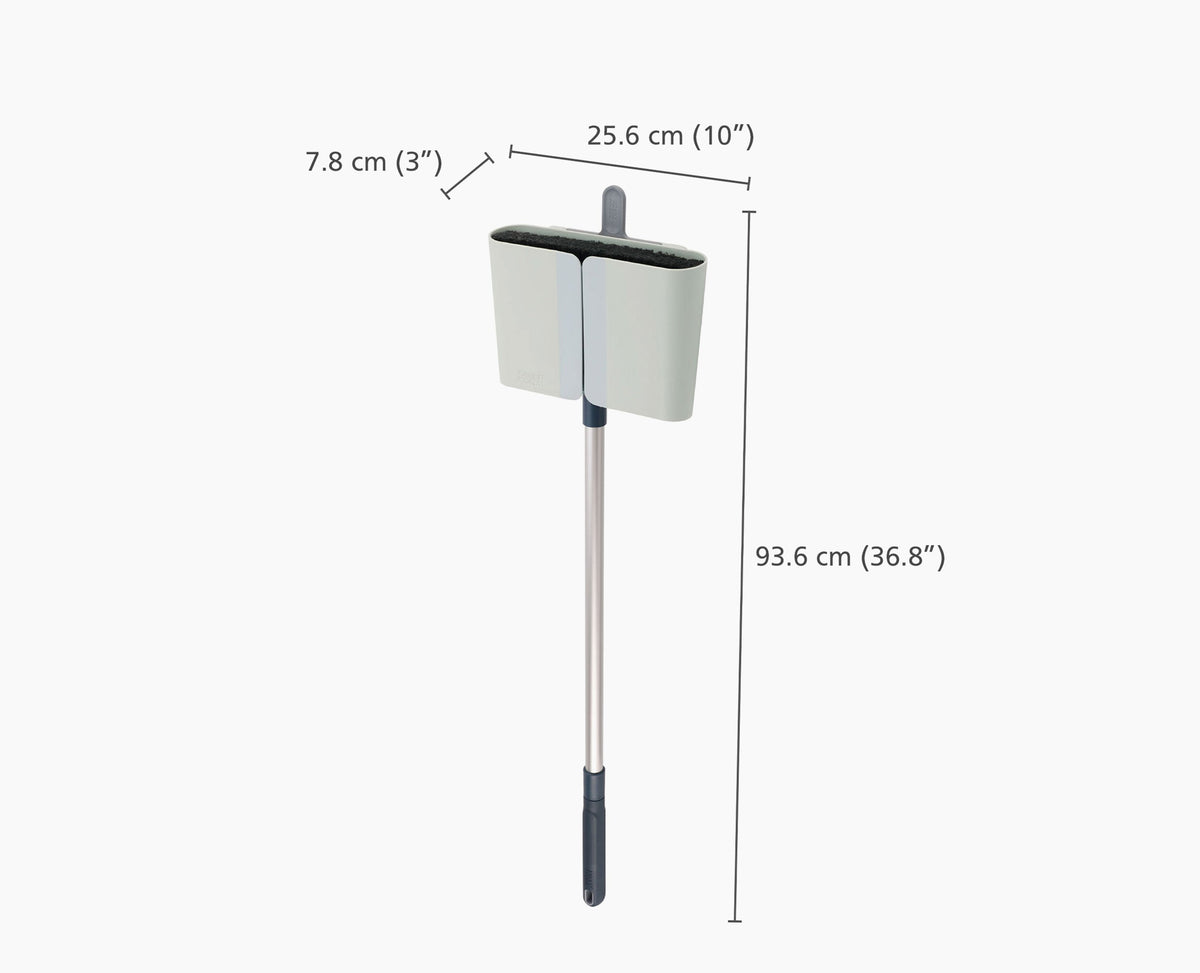 Joseph Joseph CleanStore Blue Wall-mounted Broom