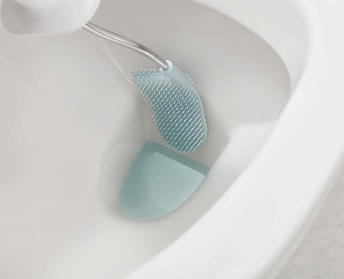 Joseph Joseph Flex™ Plus Light Blue Toilet Brush With Storage Caddy