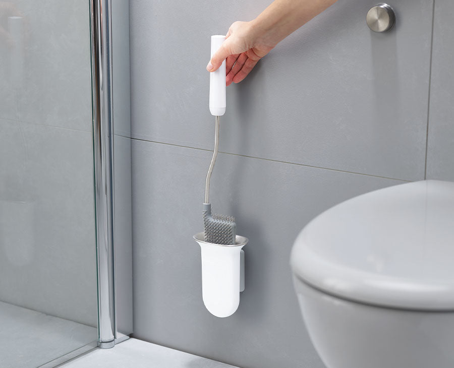 Joseph Joseph Flex™ Stainless-steel Wall Toilet Brush