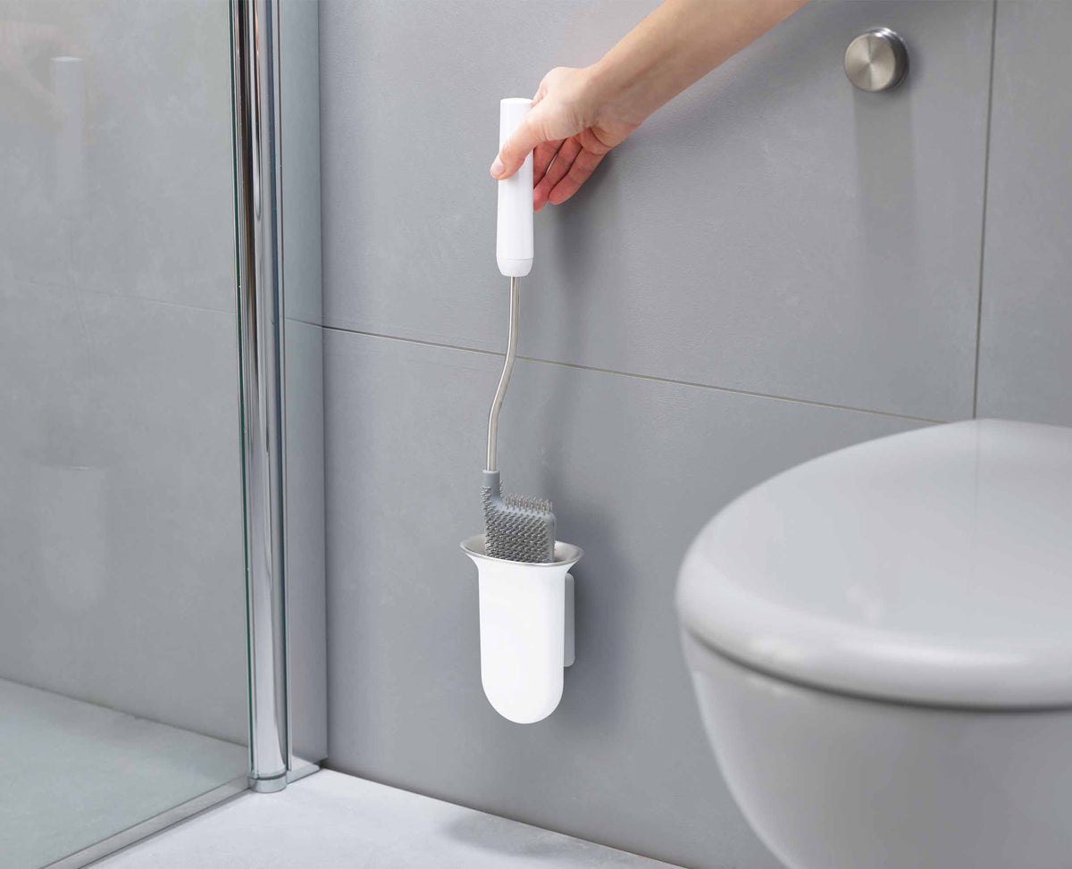 Joseph Joseph Flex™ Stainless-steel Wall Toilet Brush