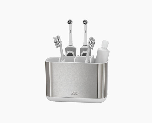 Joseph Joseph EasyStore™ Stainless-steel Large Toothbrush Holder