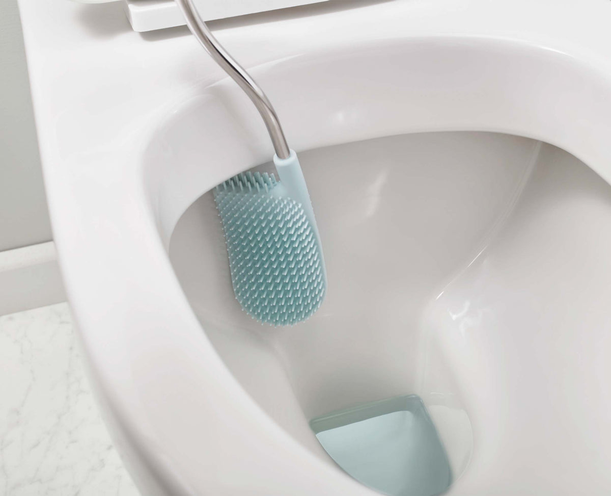 Joseph Joseph Flex™ Store Light Blue Toilet Brush With Storage Caddy