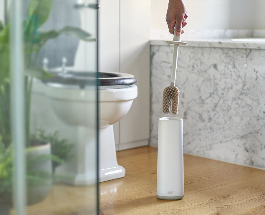 Joseph Joseph Flex™ 360 Matt Ecru Toilet Brush