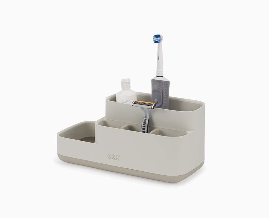 Joseph Joseph EasyStore™ Matt Ecru Bathroom Storage Caddy