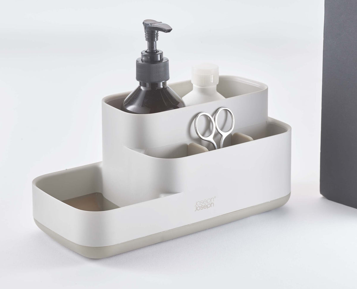 Joseph Joseph EasyStore™ Matt Ecru Bathroom Storage Caddy