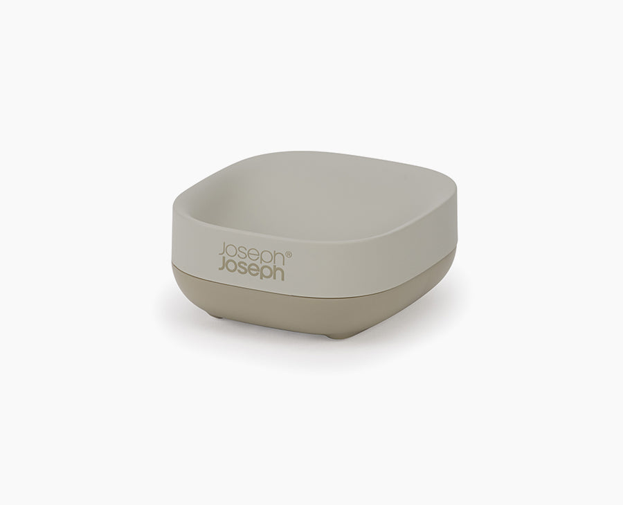 Joseph Joseph Slim™ Compact Matt Ecru Soap Dish