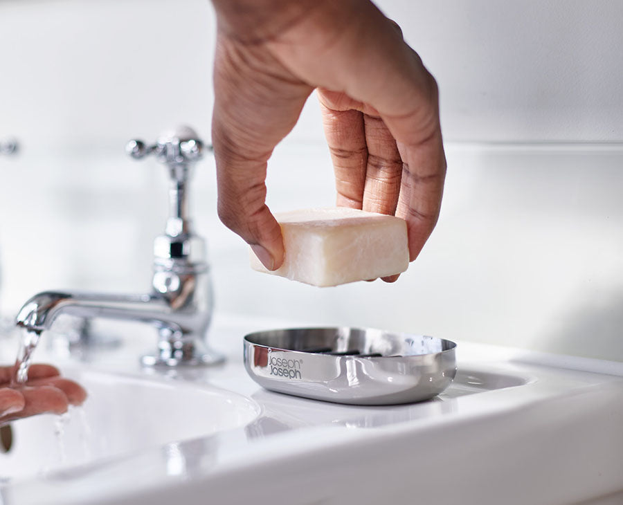 Joseph Joseph EasyStore™ Luxe Stainless-steel Soap Dish