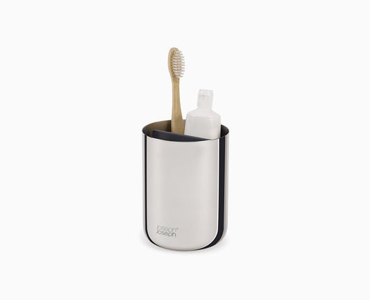 Joseph Joseph EasyStore™ Luxe Stainless-steel Toothbrush Caddy