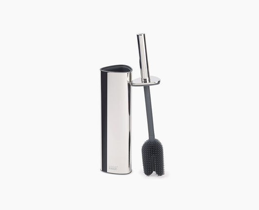 Joseph Joseph Flex™ 360 Luxe Toilet Brush With Stainless-steel Finish