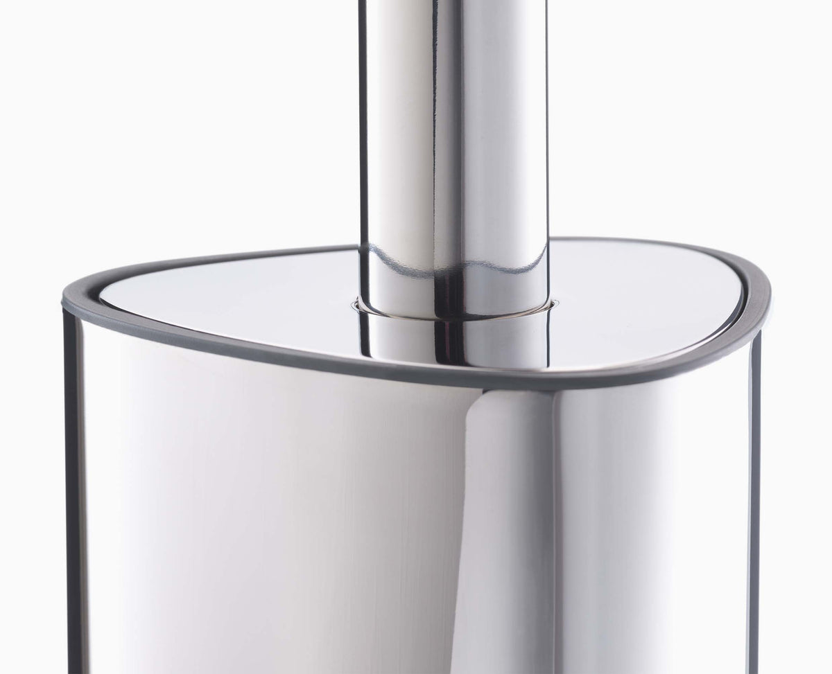 Joseph Joseph Flex™ 360 Luxe Toilet Brush With Stainless-steel Finish