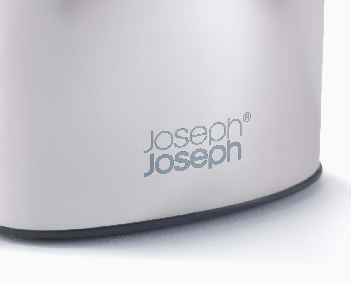Joseph Joseph Flex™ 360 Luxe Toilet Brush With Stainless-steel Finish