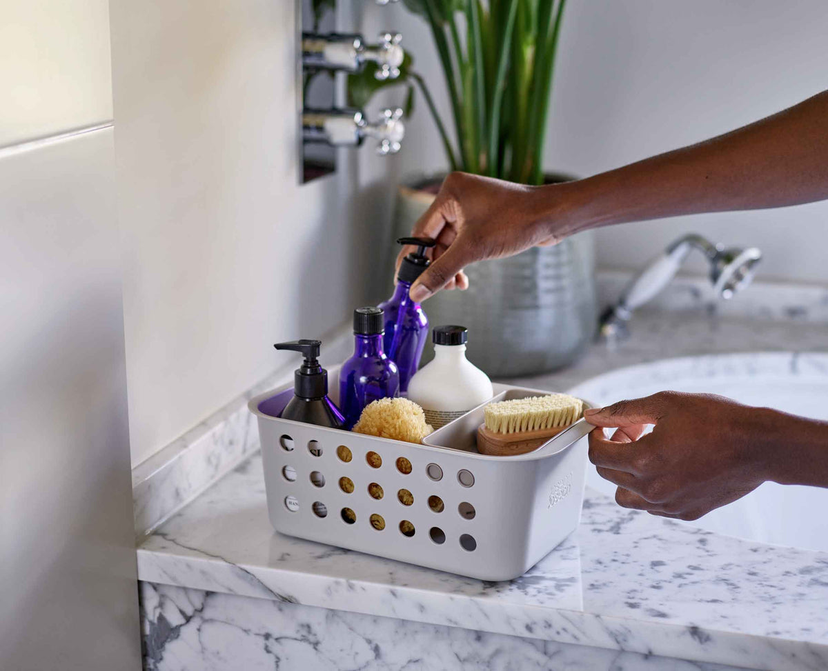 Joseph Joseph EasyStore™ Ecru Bathroom Storage Basket