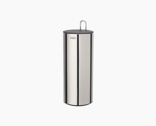 Joseph Joseph Easystore™ Luxe Stainless-steel Concealed Toilet Roll Holder