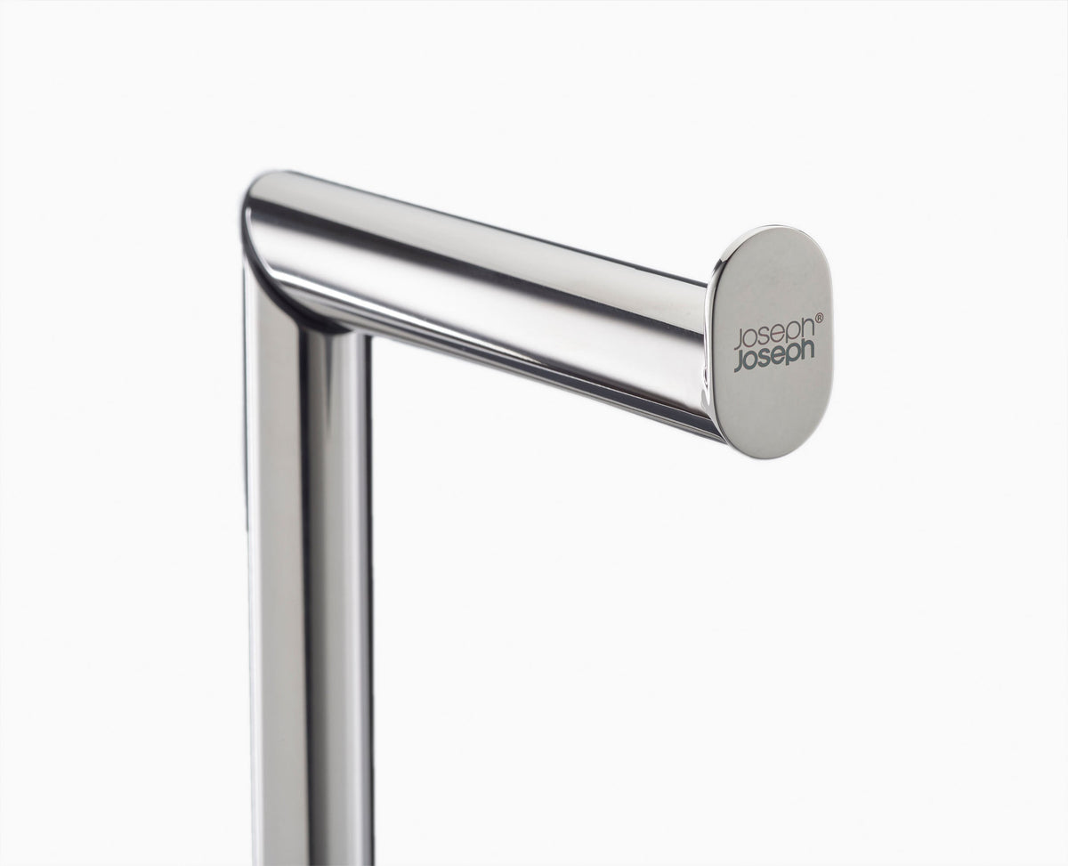 Joseph Joseph EasyStore™ Luxe 2-in-1 Stainless-steel Toilet Roll Stand