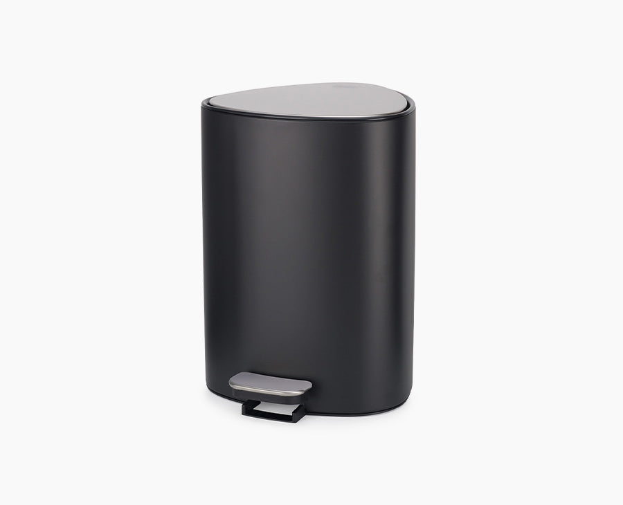 Joseph Joseph EasyStore™ 5L Matt Black Pedal Trash Can